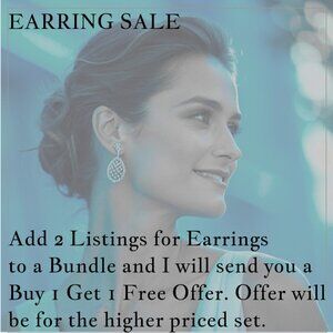 BOGO Buy One Get One Free Earring Sale